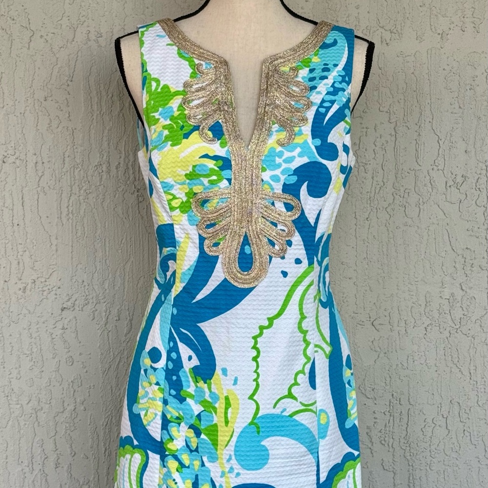 Lilly Pulitzer "Janice" shift dress in the "Crystal Coast"